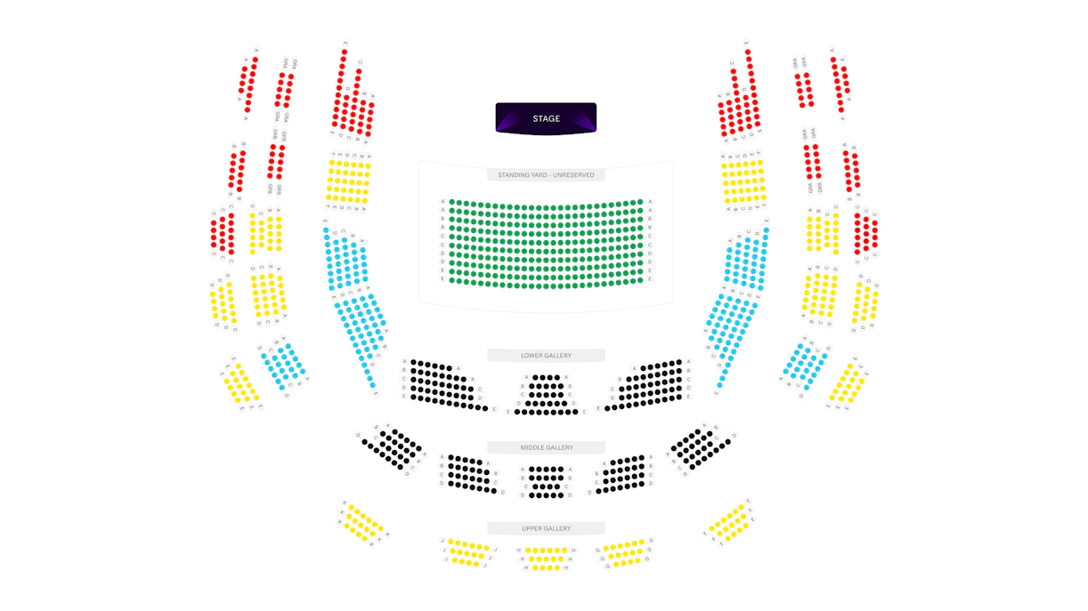 Shakespeare s Globe Seating Plan London Shakespeare s Globe Seating Plan London